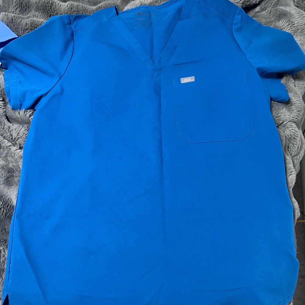 Figs Women's Blue Top